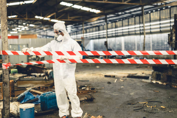 Professional Biohazard technician working in Pulaski, NY